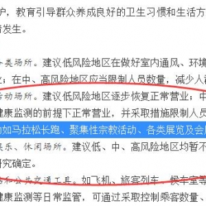 国务院正式通知：大型聚集活动如：马拉松暂不开展